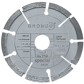 Dronco LTF 76 SPECIAL Diamond Mortar Raking Disc
