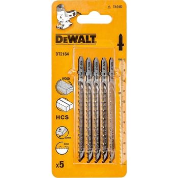 DeWalt T101D HCS Wood Cutting Jigsaw Blades