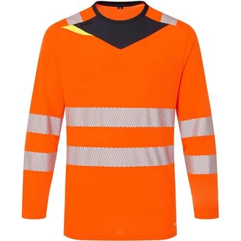 Portwest DX4 Hi Vis Long Sleeve T Shirt