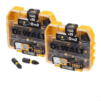 DeWalt 50 Piece Tough Case Torsion Flex Torq Phillips Screwdriver Bit Set