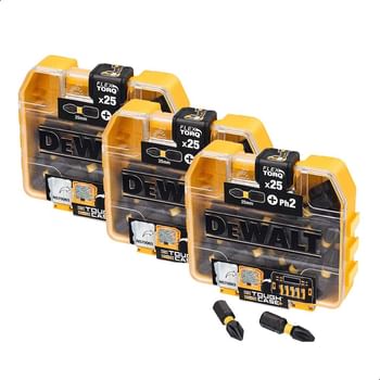 DeWalt 75 Piece Tough Case Torsion Flex Torq Phillips Screwdriver Bit Set