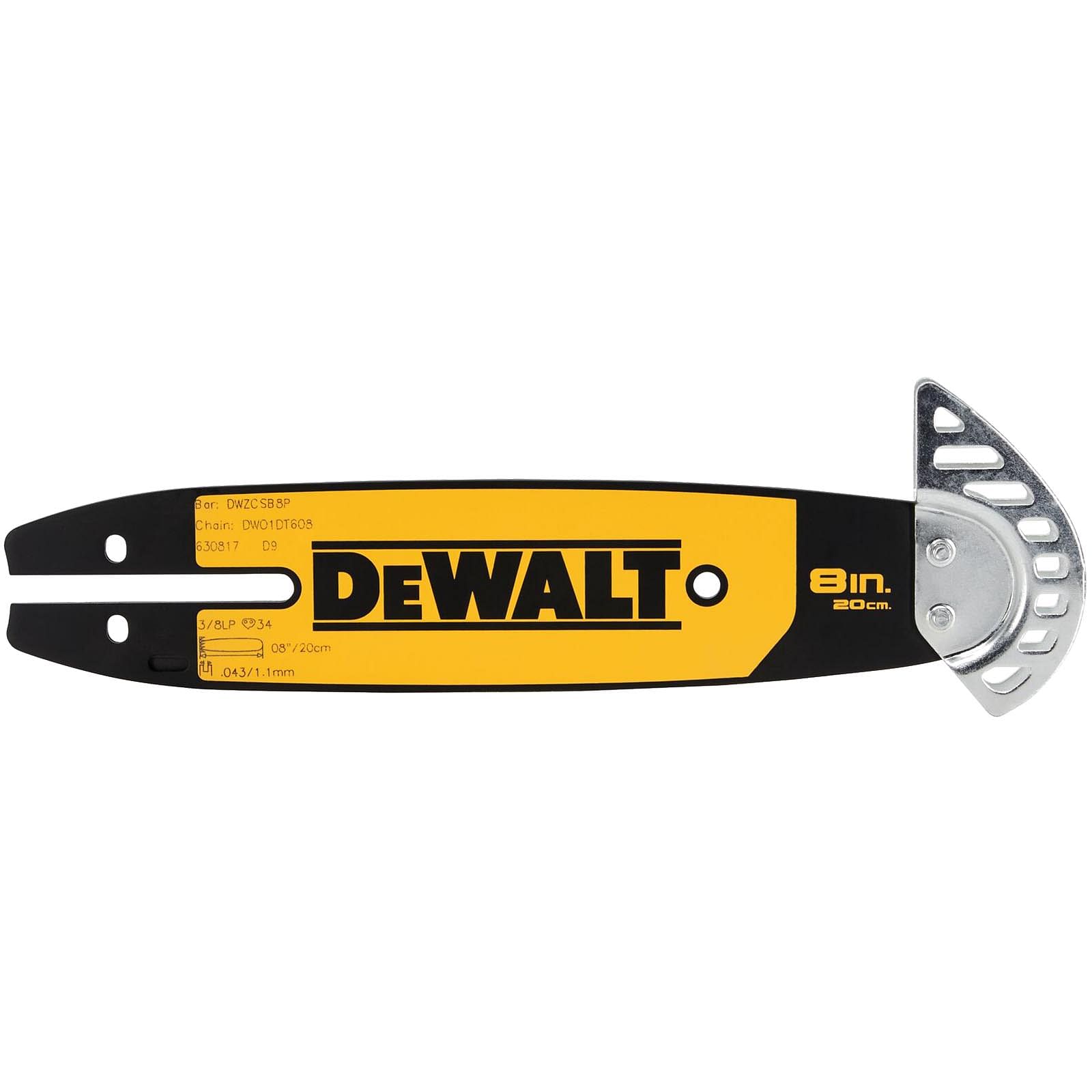 Dewalt discount chainsaw bar