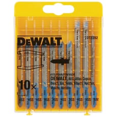 DeWalt Extreme 10 Piece Multi-Material Metal Jigsaw Blade Set
