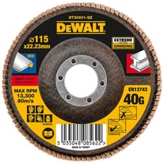 DeWalt Extreme Zirconium Oxide Flap Disc