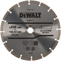 DeWalt Segmented All Purpose Diamond Cutting Disc DeWalt Segmented All Purpose Diamond Cutting Disc
