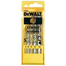 DeWalt Extreme 5 Piece Masonry Drill Bit Set