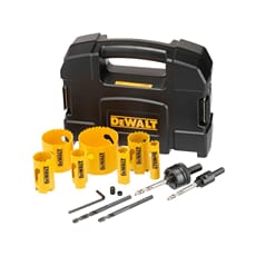DeWalt 11 Piece BIM Extreme Electrians Holesaw Set