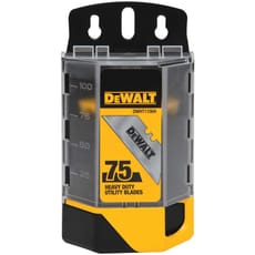 DeWalt Pack of 75 Utility Blades