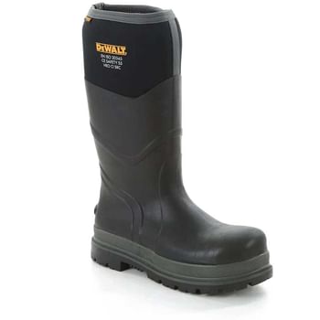 DeWalt Hobart Mens Rubber Neoprene Safety Wellington Boots
