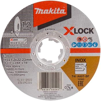 Makita X Lock A60T Metal Cutting Disc