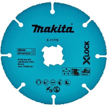 Makita X Lock Tungsten Carbide Grit Cutting Disc
