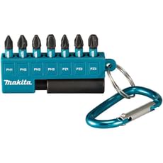 Makita 8 Piece Impact Black Screwdriver Bit Set Makita 8 Piece Impact Black Screwdriver Bit Set