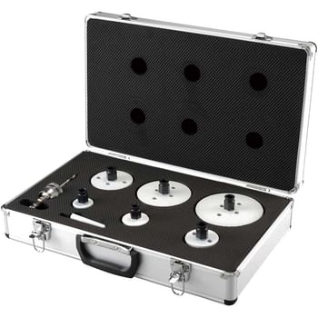Makita EzyChange 8 Piece Plumbers Bi Metal Hole Saw Set
