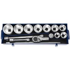 Expert by Facom 14 Piece 1" Drive Hex Socket Set Metric