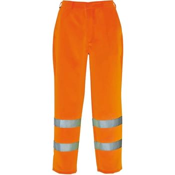 Portwest Polycotton Hi Vis Service Trousers