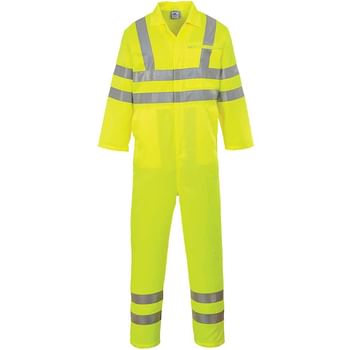 Portwest Class 3 Hi Vis Poly Cotton Overall