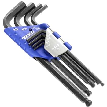 Expert by Facom 8 Piece Long Ball End Hexagon Allen Key Set Imperial
