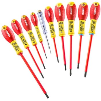 Expert by Facom 10 Piece VDE Insulated Screwdriver Set