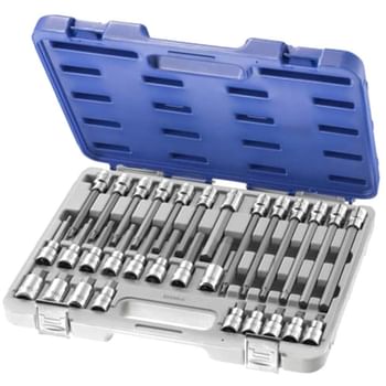 Expert by Facom 30 Piece 1/2" Drive Hex Socket Bit Set