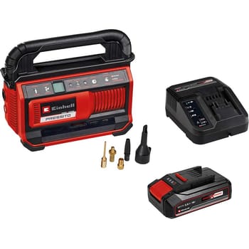 Einhell PRESSITO 18/25 18v Cordless or Mains Air Compressor and Inflator