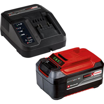 Einhell Genuine PXC 18v Cordless Slim Plus Li-ion Battery 5.2ah and Charger
