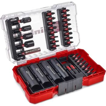 Einhell 35 Piece 3/8" Drive Impact Socket and Bit Set in M Case