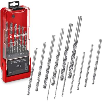 Einhell 13 Piece HSS-G Drill Bit Set