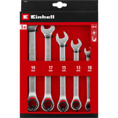 Einhell 5 Piece Ratchet Combination Spanner Set