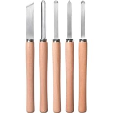 Einhell 5 Piece Wood Turning Chisel Set