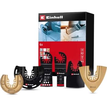 Einhell 6 Piece OIS Oscillating Multi Tool Accessory Set