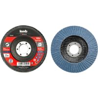 Einhell 2 Piece Abrasive Flap Disc Set 