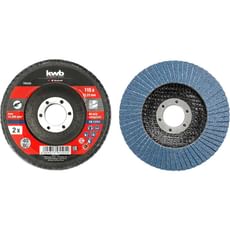 Einhell 2 Piece Abrasive Flap Disc Set