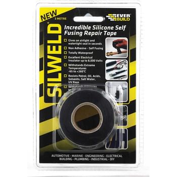 Everbuild Silweld Silicon Self Fusing Black Repair Tape