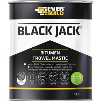 Everbuild Black Jack 903 Bitumen Trowel Mastic