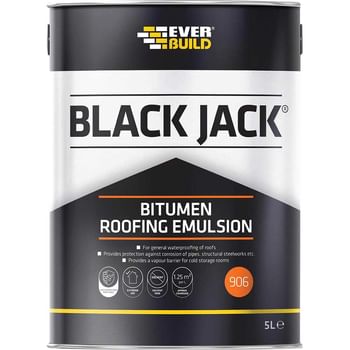Everbuild Black Jack 906 Bitumen Roofing Emulsion