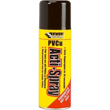 Everbuild PVCu Acti-Spray Aerosol Super Glue Activator