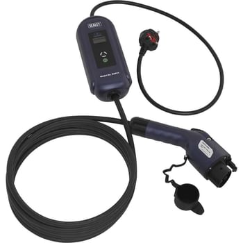 Sealey Portable 10A Mode 2 Type 1 Electric Vehicle Charger