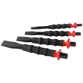 Facom 4 Piece Soft Grip Cold Chisel Set