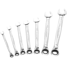 Facom 467R 7 Piece Ratchet Combination Spanner Set