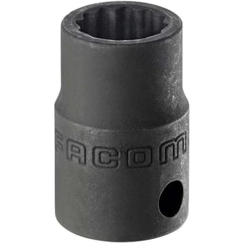 Facom 3/8" Drive Bi Hexagon Thin Wall Impact Socket Imperial