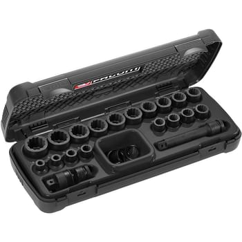 Facom 21 Piece 1/2" Drive Bi Hex Impact Socket Set Metric Facom 21 Piece 1/2" Drive Bi Hex Impact Socket Set Metric