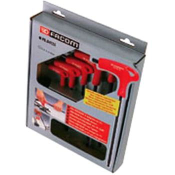 Facom 6 Piece Power T Handle Hexagon Allen Key Set Metric