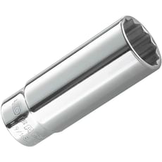 Facom R.EL 1/4" Drive Deep Bi Hexagon Socket Imperial Facom R.EL 1/4" Drive Deep Bi Hexagon Socket Imperial