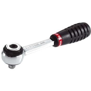 Facom R.161 1/4" Drive Fine Tooth Palm Control Ratchet