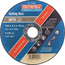 Faithfull Metal Cut Off Disc
