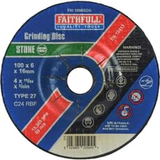 Faithfull Depressed Centre Stone Grinding Disc