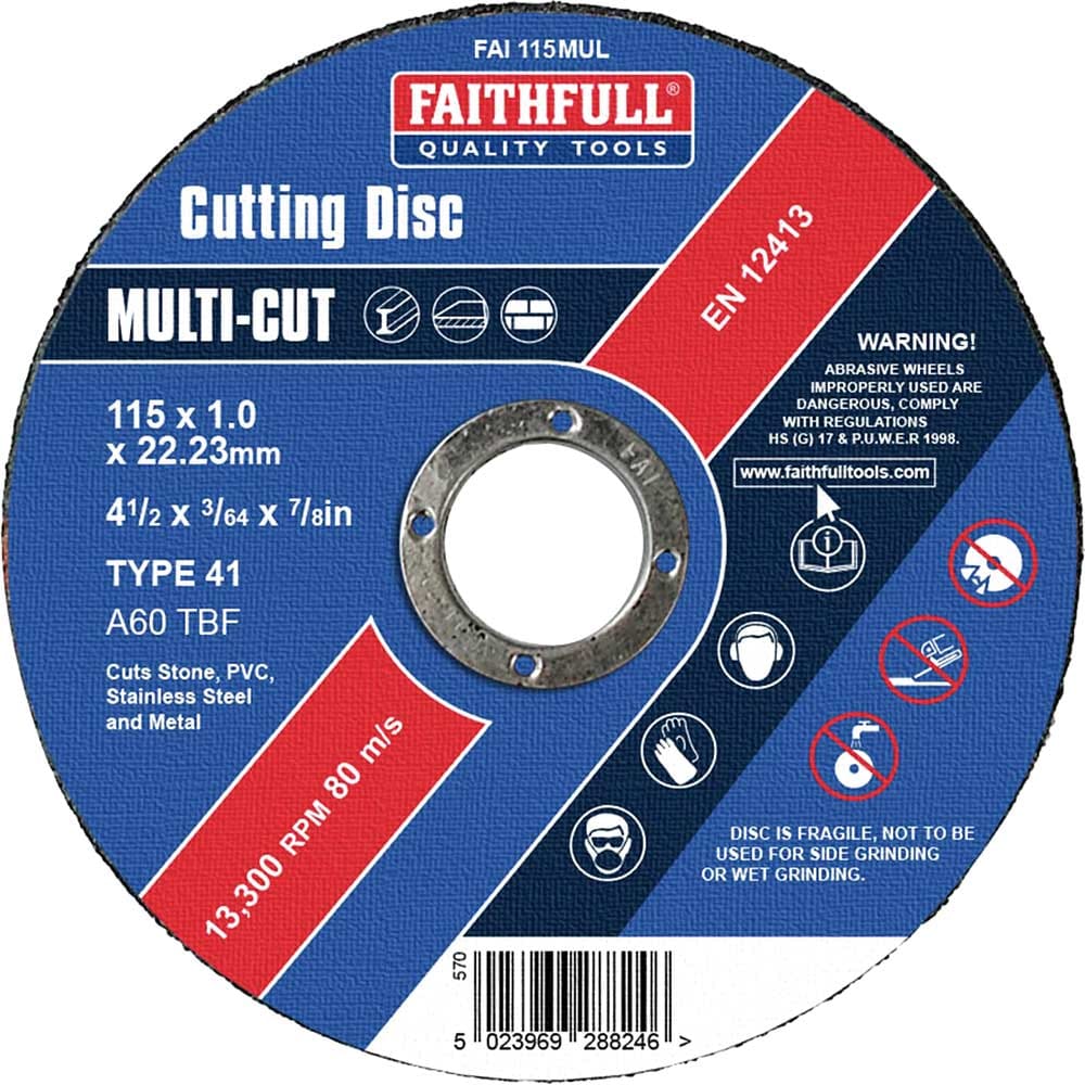 300 Hi-Tech 12" Cut Off Wheel, For Metal Cutting at ₹ 95/piece in Vasai