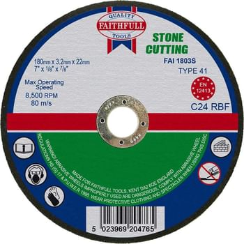 Faithfull Stone Cutting Disc