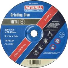 Faithfull Depressed Centre Metal Grinding Disc