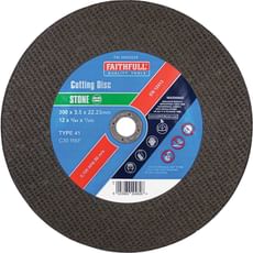 Faithfull Stone Cutting Disc